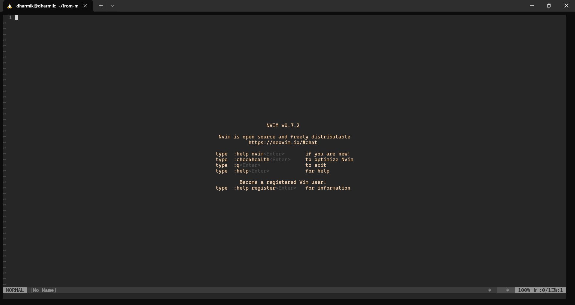 my nvim setup